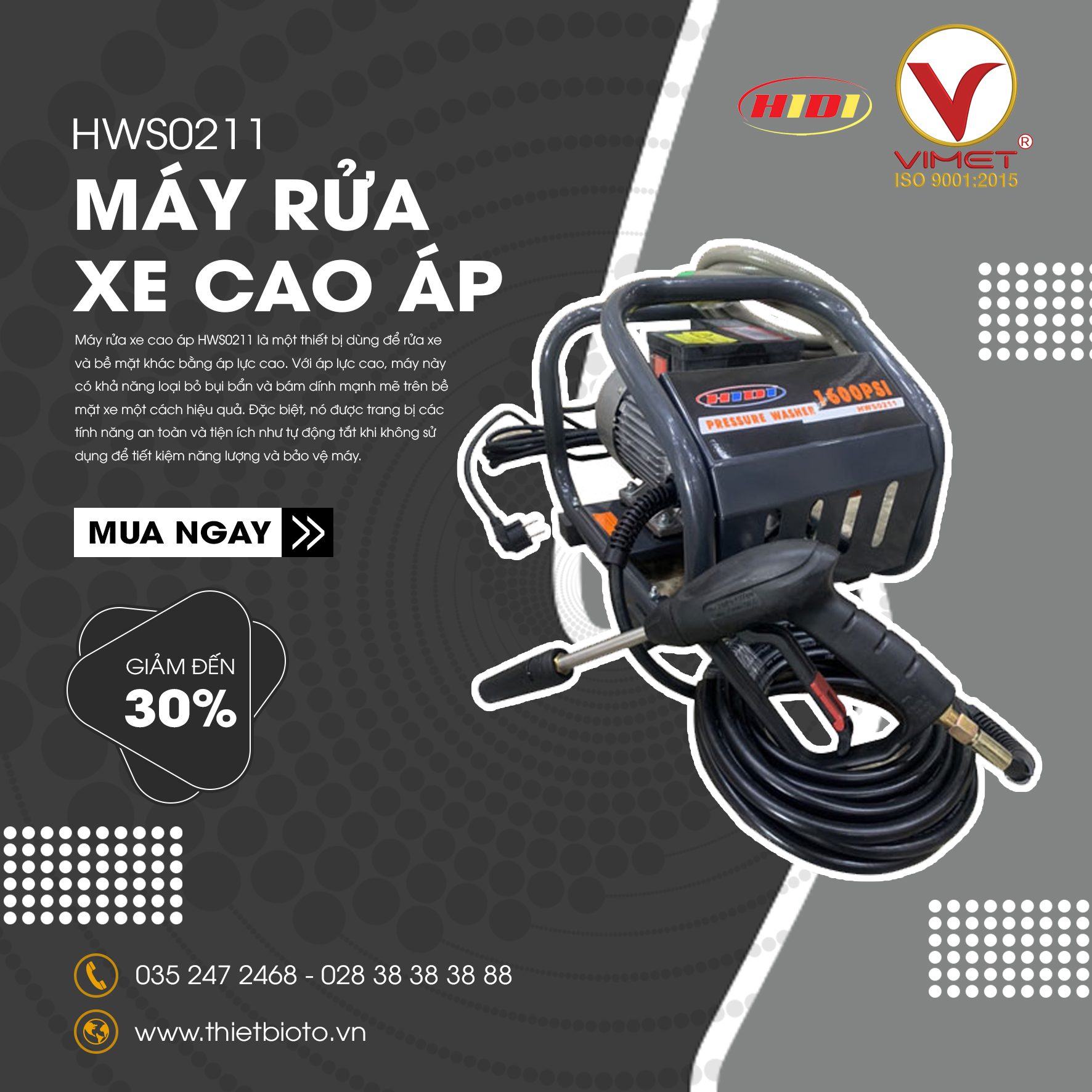 máy rửa xe cao áp