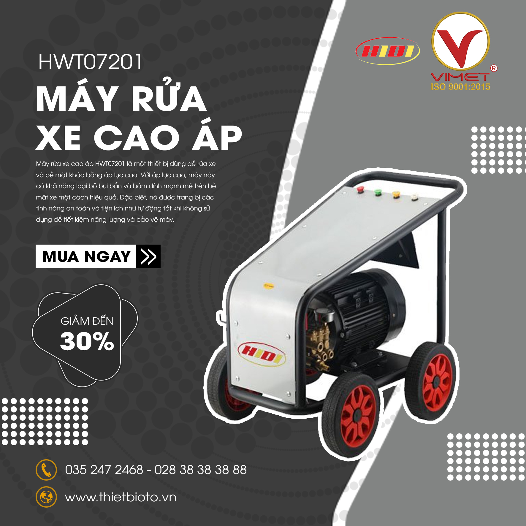 máy rửa xe cao áp