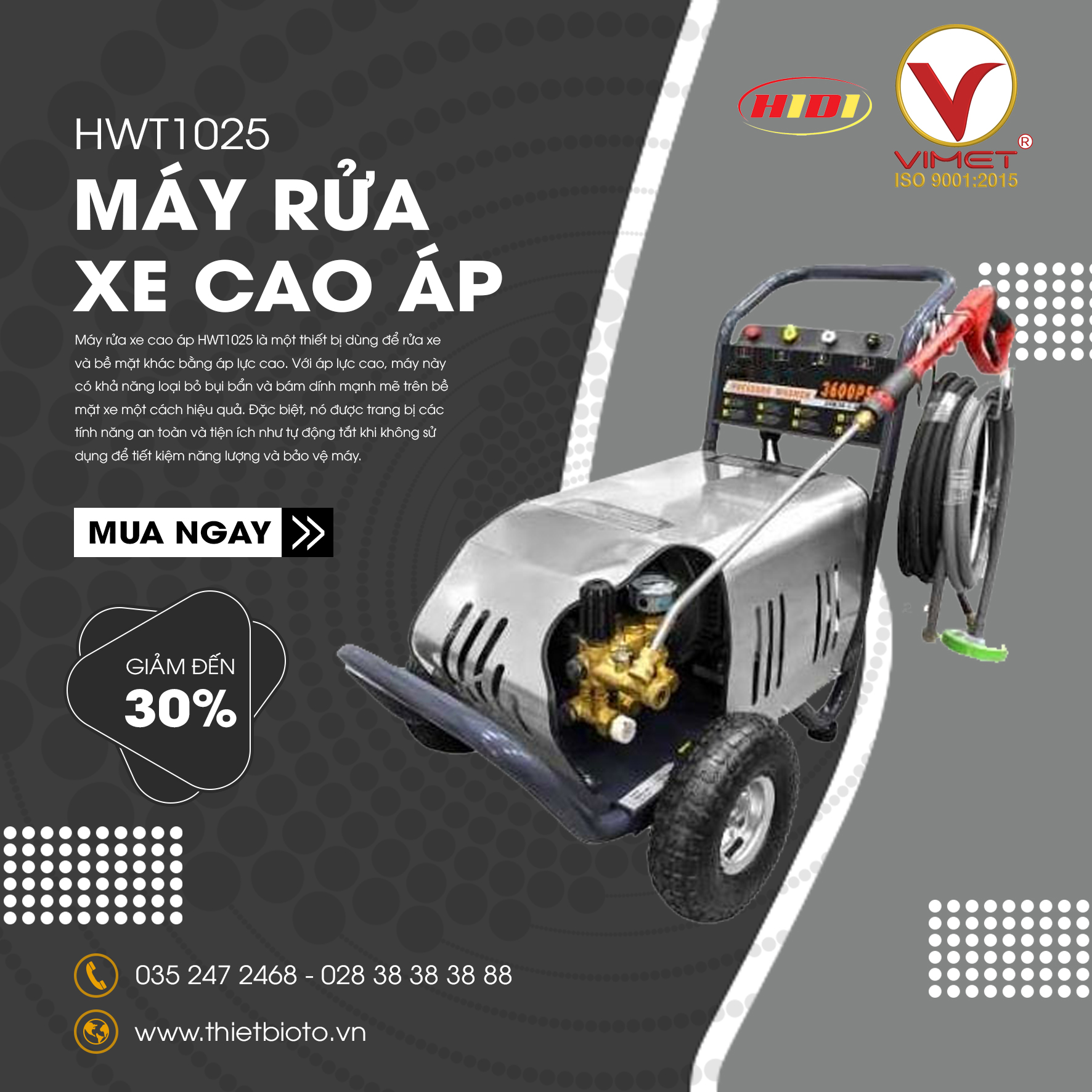 máy rửa xe cao áp