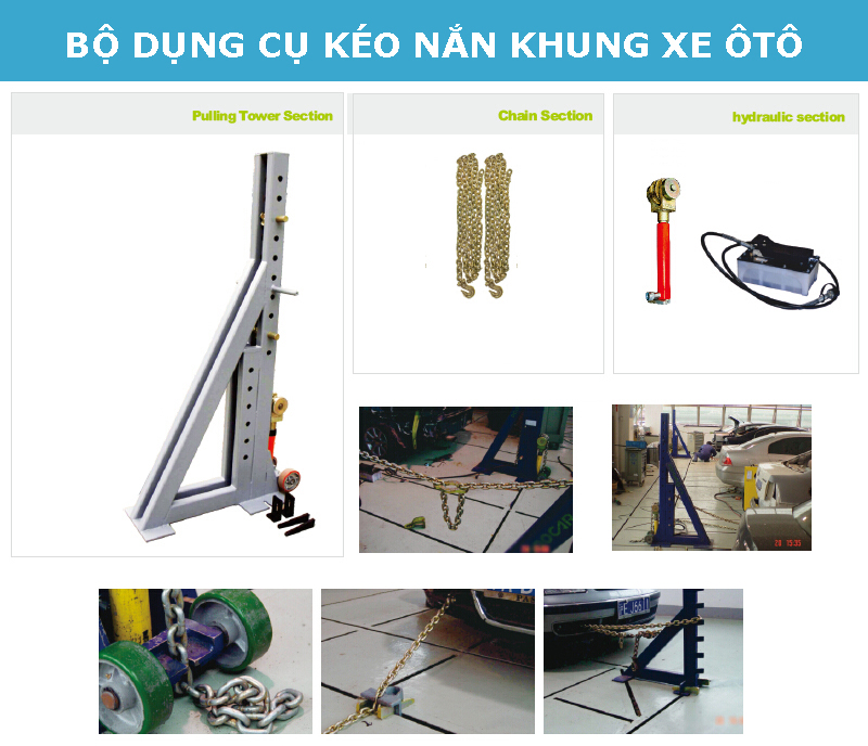 Bộ kéo nắn sắt xi âm sàn VKNA0002