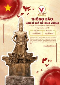 Thông báo nghỉ lễ Giỗ Tổ Hùng Vương 