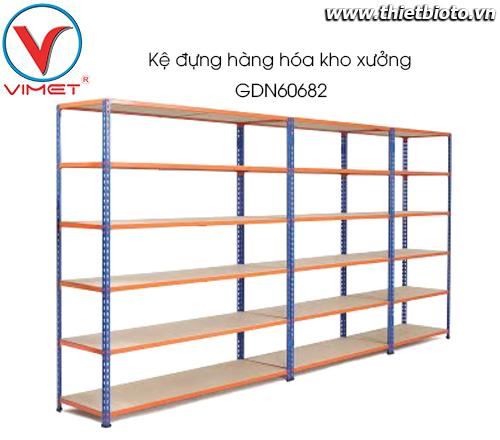 Kệ đựng hàng hóa kho xưởng GDN60682