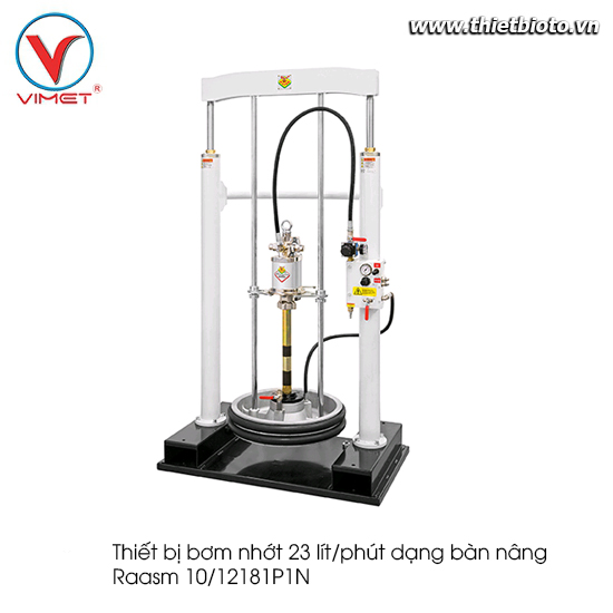 Thiết bị bơm nhớt 23 lít/phút dạng bàn nâng Raasm 10/12181P1N