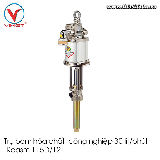 Trụ bơm hóa chất  công nghiệp 30 lít/phút Raasm 115D/121