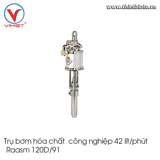 Trụ bơm hóa chất  công nghiệp 42 lít/phút Raasm 120D/91