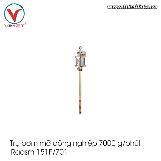 Trụ bơm mỡ  công nghiệp 7000 g/phút Raasm 151F/701