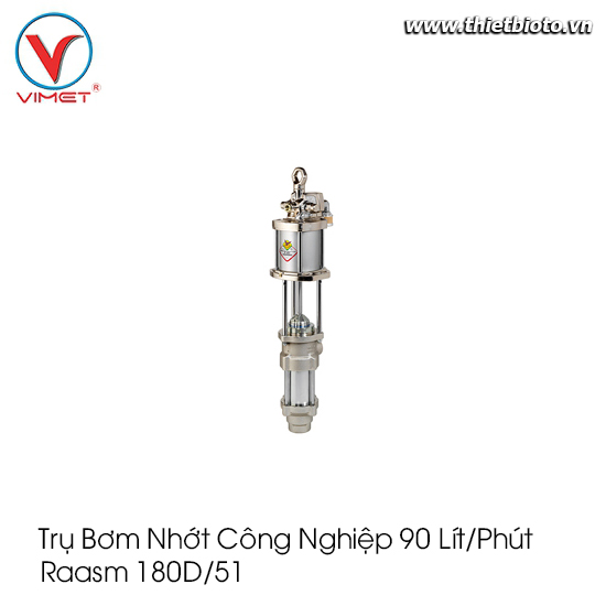 Trụ bơm nhớt công nghiệp  90 lít/phút Raasm 180D/51