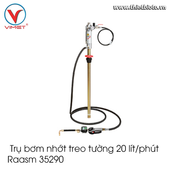 Trụ bơm nhớt treo tường 20 lít/phút Raasm 35290