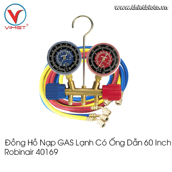 Đồng hồ nạp GAS lạnh có ống dẫn 60