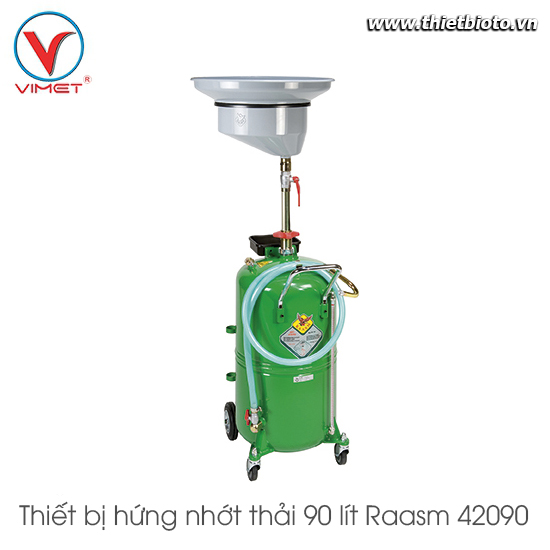 Thiết bị hứng và xả nhớt RAASM (có bánh xe)