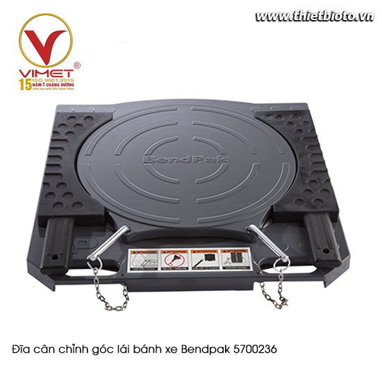 Đĩa cân chỉnh góc lái bánh xe Bendpak 5700236