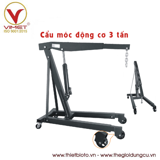 CẨU MÓC ĐỘNG CƠ 3T VIMET MDC31118