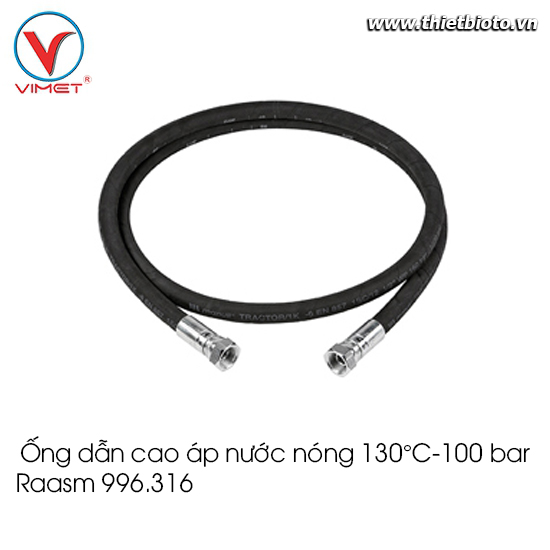 Ống dẫn cao áp nước nóng Raasm 130°C-100 bar