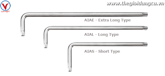 Lục giác L sao (dài) T10 TOPTUL AIAE1010