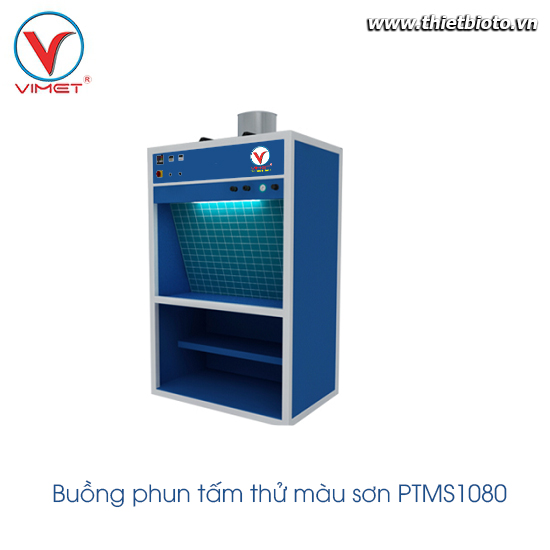 Buồng phun tấm thử màu sơn VIMET PTMS1080