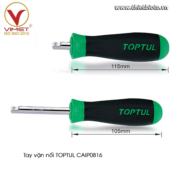 Bộ tuýp đầu chuyển đèn LED TOPTUL CAED1616