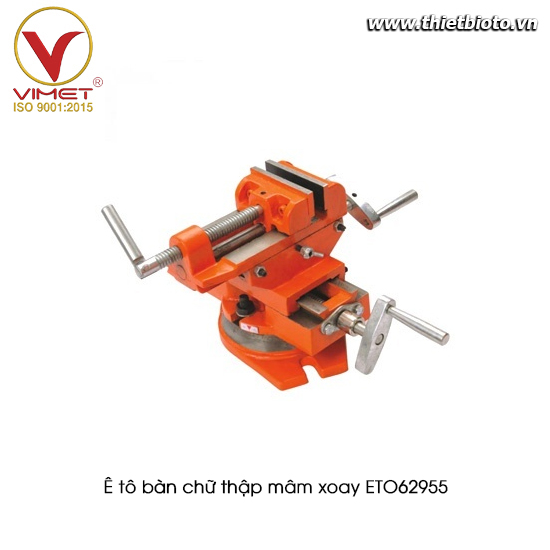 Ê tô bàn chữ thập mâm xoay  ETO62955