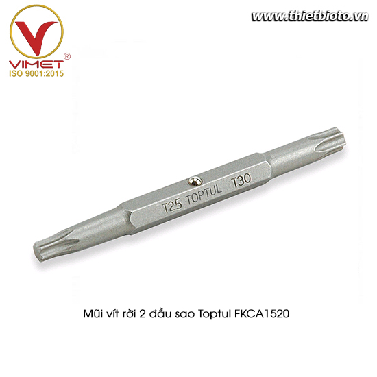 Mũi vít rời 2 đầu sao Toptul FKCA2530