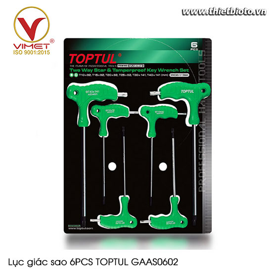 Lục giác sao 6PCS TOPTUL GAAS0602