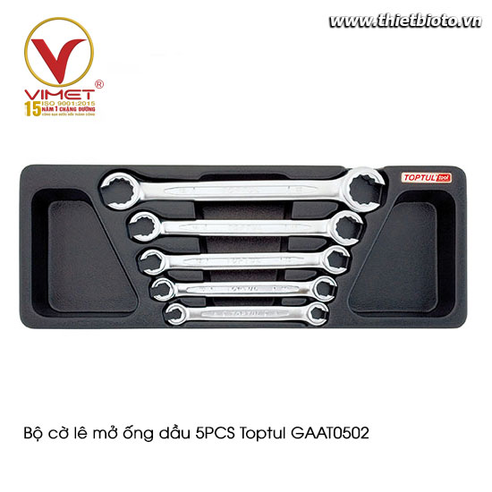 Bộ cờ lê mở ống dầu 5PCS Toptul GAAT0502