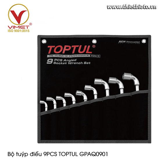 Bộ tuýp điếu 9PCS TOPTUL GPAQ0901