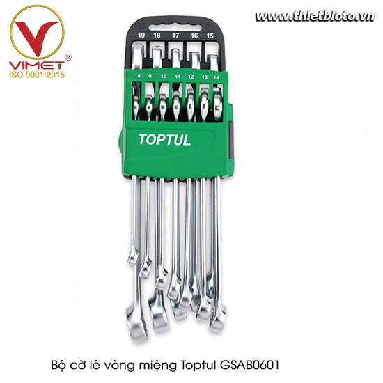 Bộ cờ lê vòng miệng TOPTUL GSAB0601(ngưng sản xuất)