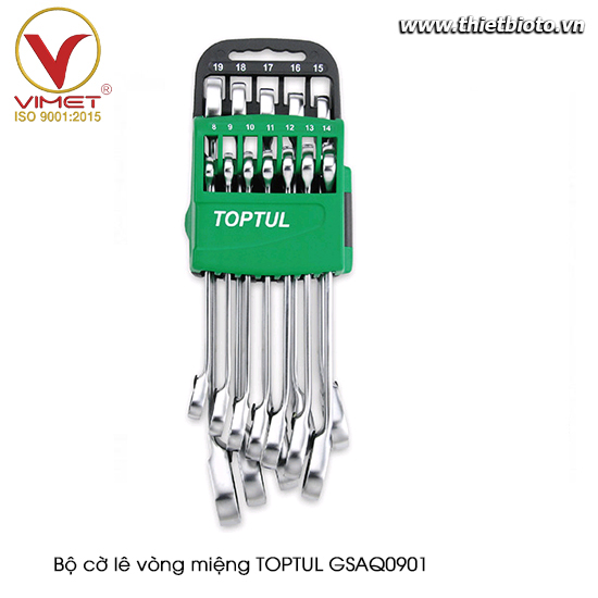 Bộ cờ lê vòng miệng TOPTUL GSAQ0901