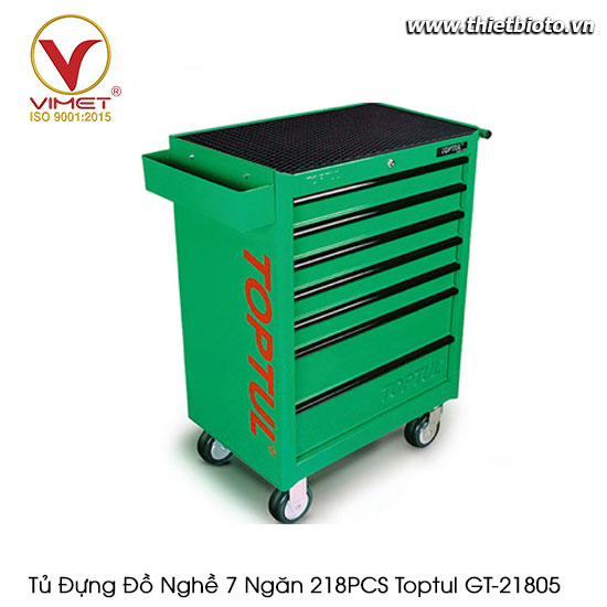 Tủ đựng đồ nghề 7 ngăn 218PCS Toptul GT-21805