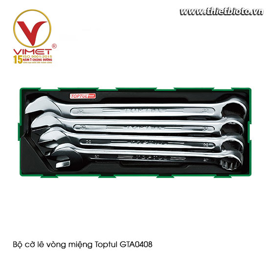 Bộ cờ lê vòng miệng Toptul GTA0408