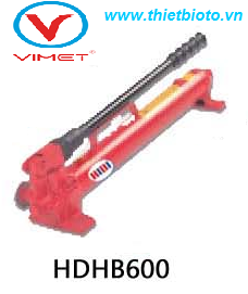 Bơm tay thủy lực vật liệu thép HIDI HDHB600