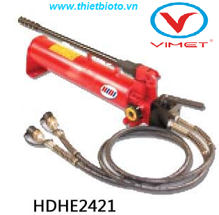 Bơm tay thủy lực vật liệu thép HIDI HDHE2421