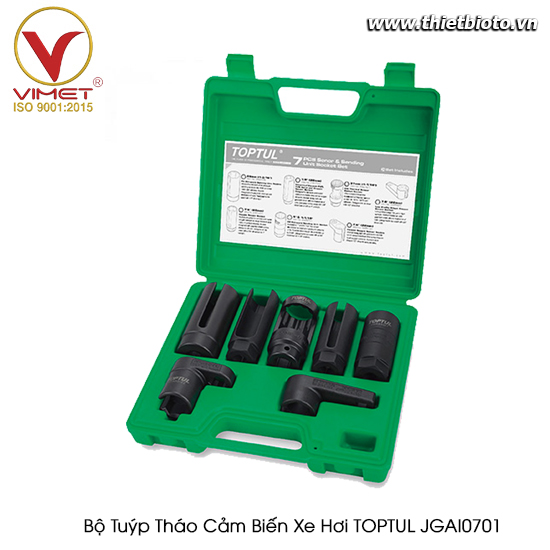 Bộ tuýp tháo cảm biến xe hơi toptul JGAI0701