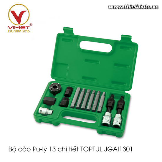 Bộ cảo Pu-ly 13 chi tiết TOPTUL JGAI1301