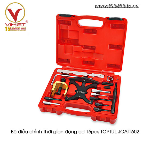 Bộ điều chỉnh thời gian động cơ 16pcs TOPTUL JGAI1602