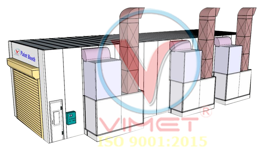 Phòng sơn xe Tải và xe Bus Loại đặc biệt PSS16632