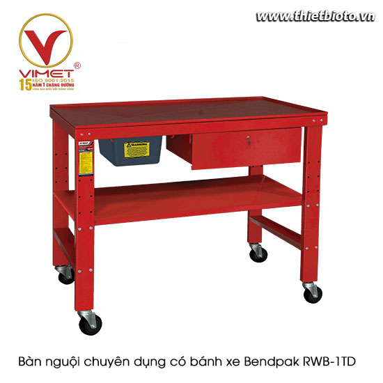 Bàn nguội chuyên dụng có bánh xe Ranger RWB-1TD