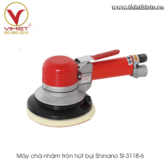 Máy chà nhám tròn hút bụi Shinano SI-3118-6