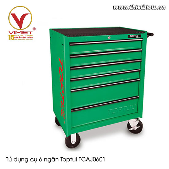 Tủ dụng cụ 6 ngăn Toptul TCAJ0601