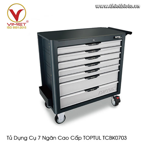 Tủ Dụng Cụ 7 Ngăn Cao Cấp TOPTUL TCBK0703