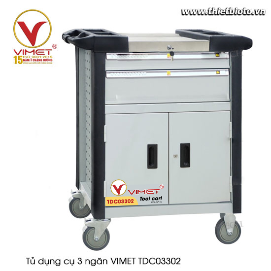 Tủ dụng cụ 3 ngăn VIMET TDC03302