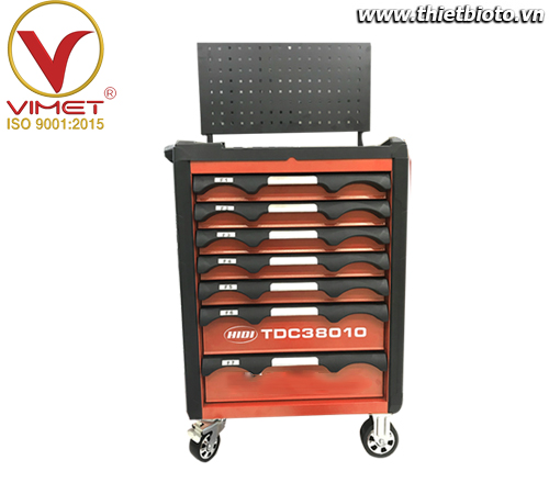 Tủ đồ nghề sửa chữa 7 ngăn 38pcs VIMET TDC38010