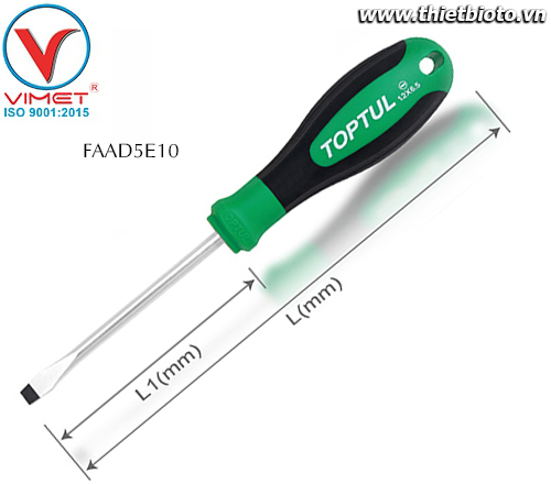 Tua vít dẹt 1.0x5.5mm Toptul FAAD5E10