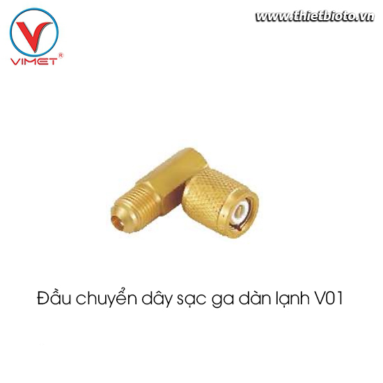 Đầu chuyển dây sạc ga dàn lạnh V01