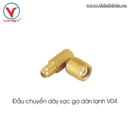 Đầu chuyển dây sạc ga dàn lạnh V04