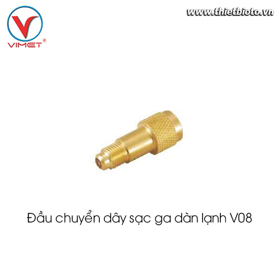 Đầu chuyển dây sạc ga dàn lạnh V08