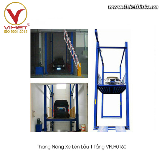 Thang nâng xe lên lầu 1 tầng VFLH0160