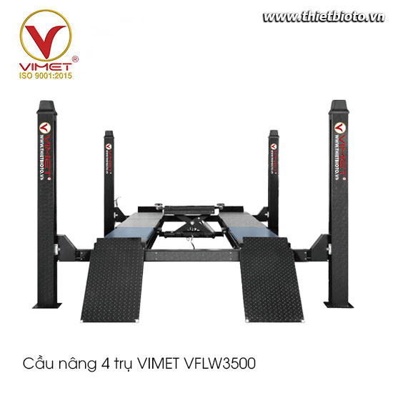 Cầu nâng 4 trụ kiểm tra góc lái VIMET FLW35311