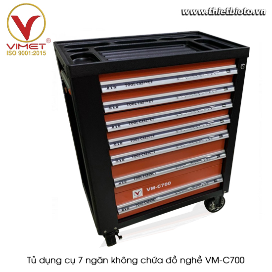 Tủ dụng cụ 7 ngăn không chứa đồ nghề VM-C700 (tương đương TDC07101)