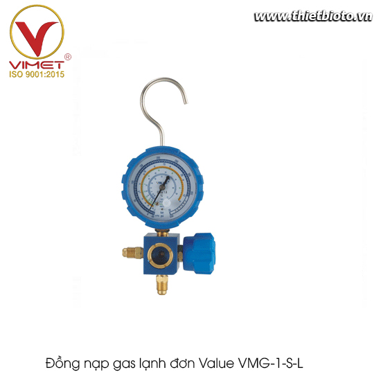 Đồng nạp gas lạnh đơn Value VMG-1-S-L