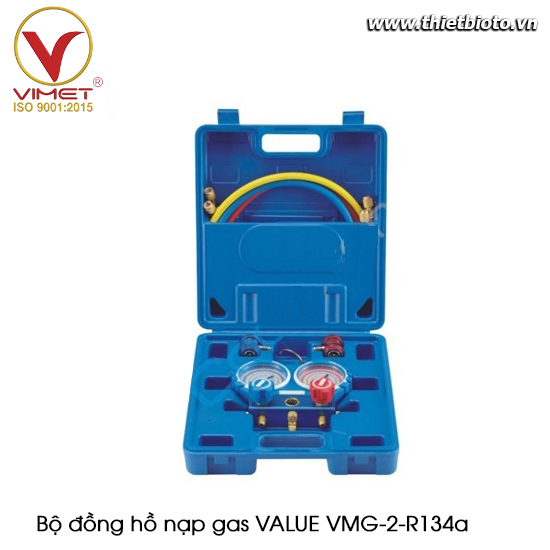 Bộ Đồng hồ nạp gas lạnh Value VMG-2-R134a